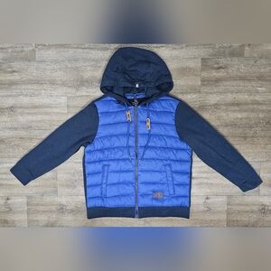 STS Ranchwear "The Witten" Kids Blue and Navy Puffer Jacket-Size Large